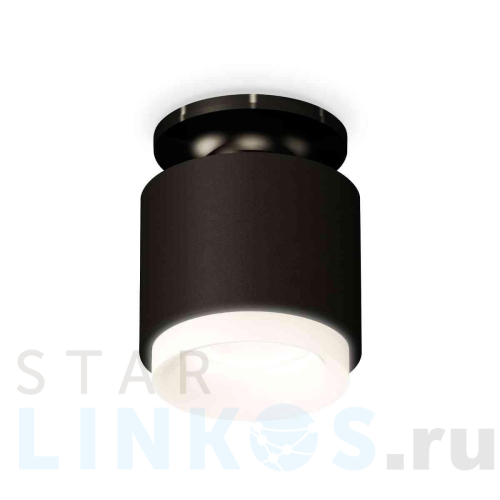 Купить с доставкой Комплект накладного светильника Ambrella light Techno Spot XS7511064 SBK/PBK/FR черный песок/черный полированный/белый матовый (N7926, C7511, N7165) в Туле