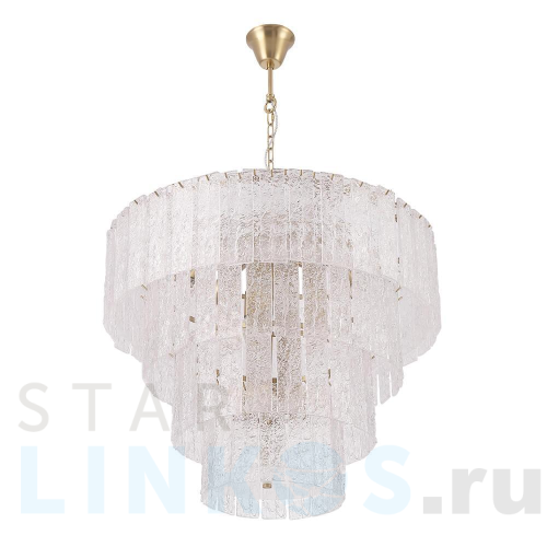 Купить Подвесная люстра Crystal Lux Ricardo SP14 Brass за 78 900 руб. в Туле Купить с доставкой Подвесная люстра Crystal Lux Ricardo SP14 Brass в Туле