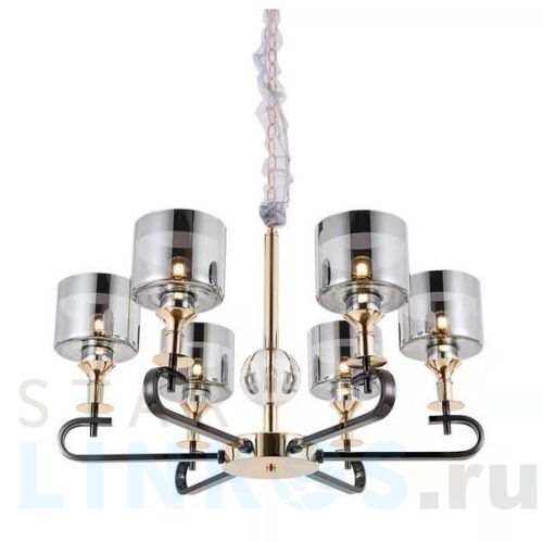 Купить Подвесная люстра Omnilux Ausonia OML-68703-06 за 14 470 руб. в Туле Купить с доставкой Подвесная люстра Omnilux Ausonia OML-68703-06 в Туле