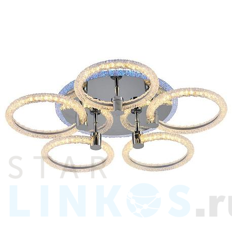 Купить Потолочная светодиодная люстра Profit Light 8024/5 CHR за 9 180 руб. в Туле фото 2 Купить с доставкой Потолочная светодиодная люстра Profit Light 8024/5 CHR в Туле фото 2