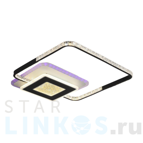 Купить Потолочная светодиодная люстра Profit Light 8293 WHT+BLK за 7 140 руб. в Туле Купить с доставкой Потолочная светодиодная люстра Profit Light 8293 WHT+BLK в Туле