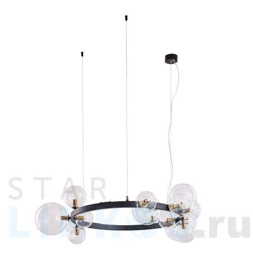 Купить Подвесная люстра Arte Lamp Vincent A7790SP-15BK за 34 990 руб. в Туле Купить с доставкой Подвесная люстра Arte Lamp Vincent A7790SP-15BK в Туле