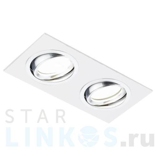 Купить Встраиваемый светильник Ambrella light Classic A601/2 W за 1 502 руб. в Туле Купить с доставкой Встраиваемый светильник Ambrella light Classic A601/2 W в Туле