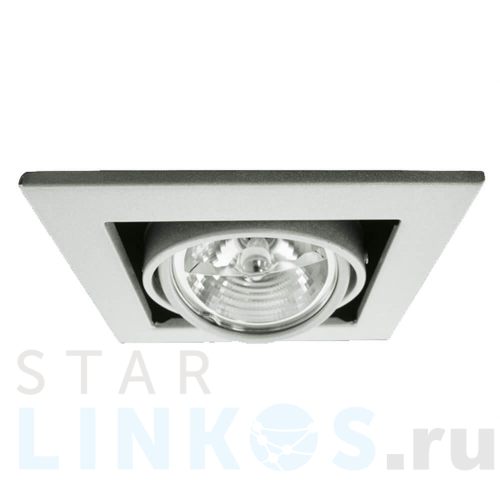 Купить с доставкой Встраиваемый светильник Arte Lamp Technika A5930PL-1SI в Туле