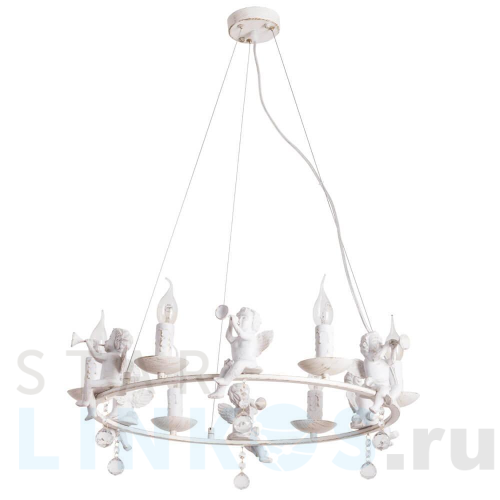 Купить с доставкой Подвесная люстра Arte Lamp Amur A1133SP-6WG в Туле