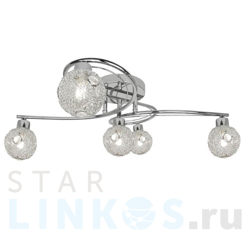 Купить Потолочная люстра Zumaline Nicola G916008-5CL за 16 790 руб. в Туле Купить с доставкой Потолочная люстра Zumaline Nicola G916008-5CL в Туле