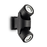 Купить Уличный настенный светильник Ideal Lux Xeno AP2 Nero 129501 в Туле