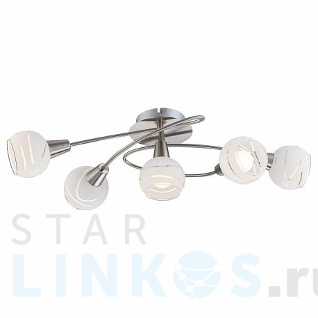 Купить Потолочная люстра Globo Elliott 54341-5 за 22 570 руб. в Туле фото 2 Купить с доставкой Потолочная люстра Globo Elliott 54341-5 в Туле фото 2