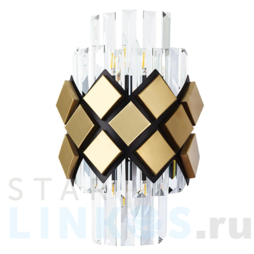 Купить Настенный светильник Arte Lamp Amelia A1039AP-2BK за 7 990 руб. в Туле Купить с доставкой Настенный светильник Arte Lamp Amelia A1039AP-2BK в Туле