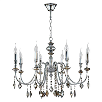 Купить Подвесная люстра Crystal Lux MERCEDES SP8 CHROME/SMOKE в Туле