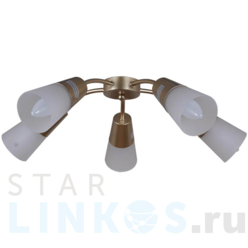 Купить с доставкой Потолочная люстра Reluce 01266-0.3-05B GOLD в Туле