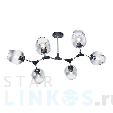 Купить Потолочная люстра Freya Desi FR5006CL-06B за 21 990 руб. в Туле фото 2 Купить с доставкой Потолочная люстра Freya Desi FR5006CL-06B в Туле фото 2