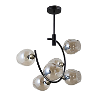 Купить Подвесная люстра Gerhort G71163/6BK+AB AMB в Туле
