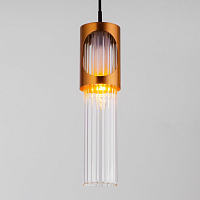 Купить Подвесной светильник Eurosvet Clip 50087/1 черный/бронза в Туле