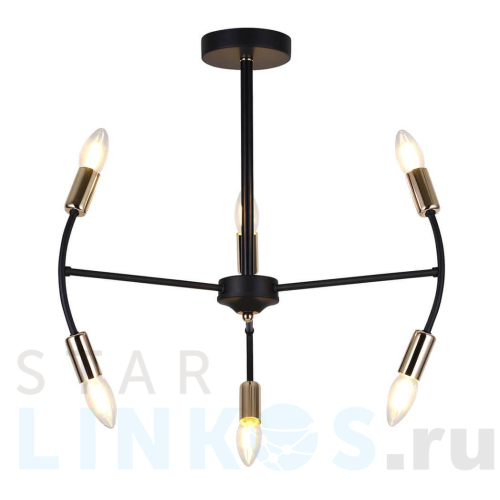 Купить Потолочная люстра Hiper Tineo H122-6 за 3 898 руб. в Туле Купить с доставкой Потолочная люстра Hiper Tineo H122-6 в Туле