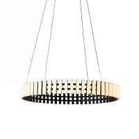 Купить Подвесная светодиодная люстра Gerhort G61348/42BK+WT в Туле