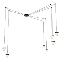 Купить Подвесная светодиодная люстра Lussole Loft Littlerock LSP-7096 в Туле