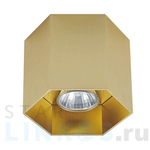 Купить с доставкой Потолочный светильник Zumaline Polygon cl 1l 20035-GD в Туле