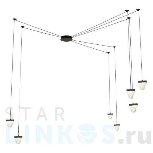 Купить Подвесная светодиодная люстра Lussole Loft Littlerock LSP-7096 за 27 005 руб. в Туле Купить с доставкой Подвесная светодиодная люстра Lussole Loft Littlerock LSP-7096 в Туле