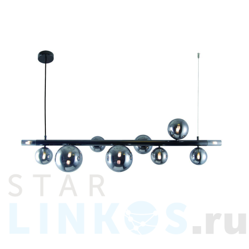 Купить Подвесная люстра Indigo Canto 11026/10PL Black V000241 за 38 410 руб. в Туле Купить с доставкой Подвесная люстра Indigo Canto 11026/10PL Black V000241 в Туле