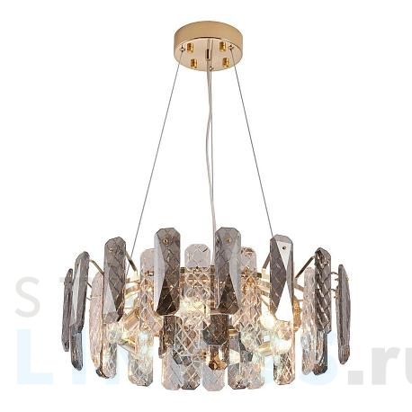 Купить Подвесная люстра Lussole Duval LSP-8857 за 48 318 руб. в Туле фото 2 Купить с доставкой Подвесная люстра Lussole Duval LSP-8857 в Туле фото 2