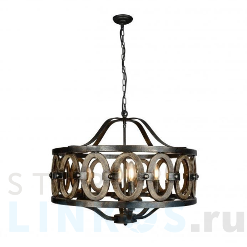 Купить Подвесная люстра iLamp Organic Loft192-6 за 50 490 руб. в Туле Купить с доставкой Подвесная люстра iLamp Organic Loft192-6 в Туле