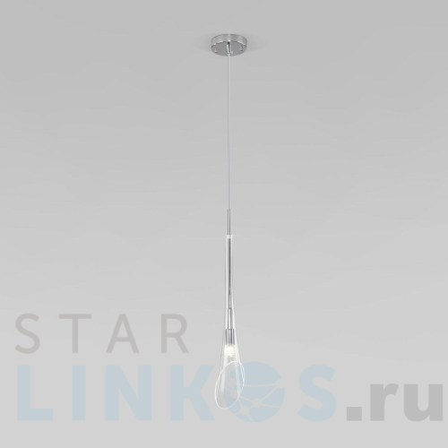 Купить Подвесной светильник Eurosvet Folio 50224/1 прозрачный за 8 060 руб. в Туле Купить с доставкой Подвесной светильник Eurosvet Folio 50224/1 прозрачный в Туле