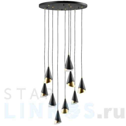 Купить Подвесная люстра Lightstar Cone 757090 за 35 239 руб. в Туле Купить с доставкой Подвесная люстра Lightstar Cone 757090 в Туле