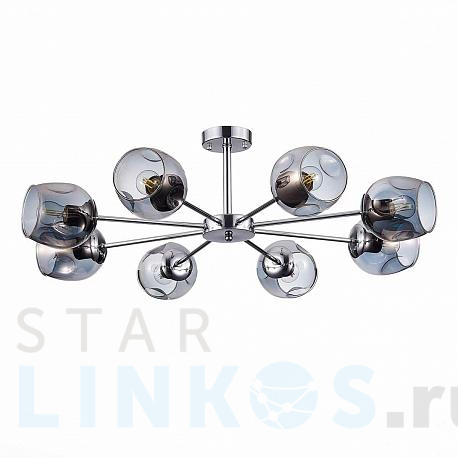 Купить Потолочная люстра Evoluce Pallo SLE155402-08 за 18 020 руб. в Туле фото 2 Купить с доставкой Потолочная люстра Evoluce Pallo SLE155402-08 в Туле фото 2