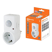 Купить Датчик движения инфракрасный TDM Electric розеточный ДДР-01 SQ0324-0027 в Туле