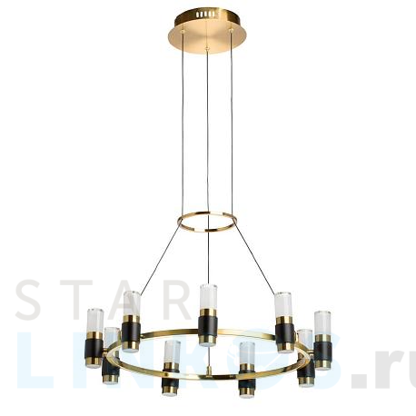 Купить Подвесная светодиодная люстра De Markt Вальтер 551012609 за 65 740 руб. в Туле фото 2 Купить с доставкой Подвесная светодиодная люстра De Markt Вальтер 551012609 в Туле фото 2
