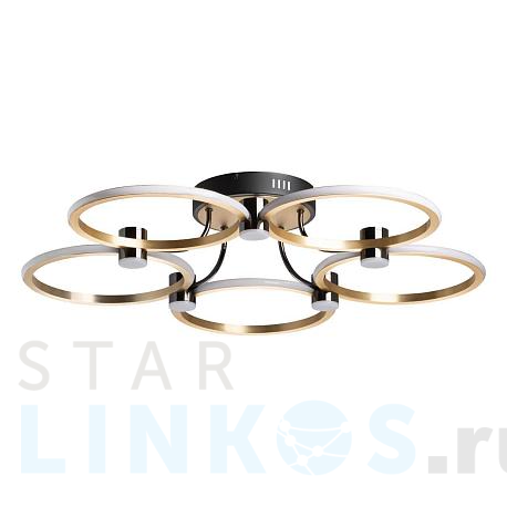 Купить Потолочная светодиодная люстра De Markt Вальтер 551012805 за 79 580 руб. в Туле фото 2 Купить с доставкой Потолочная светодиодная люстра De Markt Вальтер 551012805 в Туле фото 2