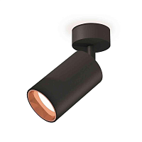 Купить Комплект накладного светильника Ambrella light Techno Spot XM6323005 SBK/PPG черный песок/золото розовое полированное (A2210, C6323, N6114) в Туле