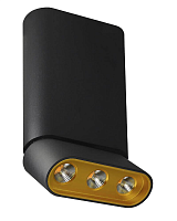 Купить Светодиодный спот Lumien Hall Фергус 8005/3CM-BK-GD в Туле