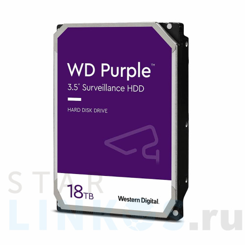 Купить 3.5" HDD 18 Тбайт Western Digital WD180PURZ за 66 996 руб. в Туле Купить с доставкой 3.5" HDD 18 Тбайт Western Digital WD180PURZ в Туле