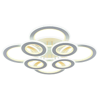 Купить Потолочная светодиодная люстра Profit Light 8005/4+4 WHT в Туле