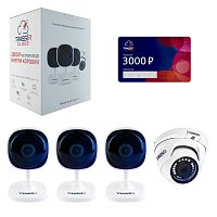 Купить Комплект облачного видеонаблюдения TRASSIR Cloud «Офис-2» в Туле