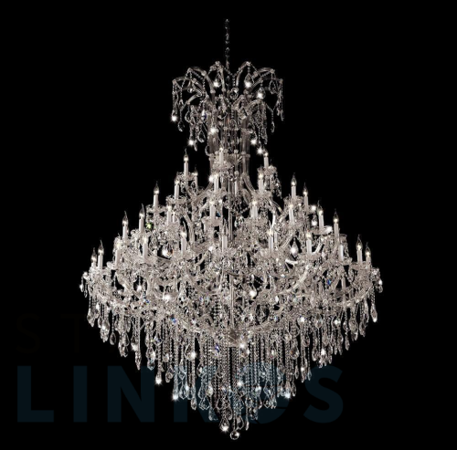 Купить с доставкой Подвесная люстра Crystal Lux Diva SP60 Chrome в Туле