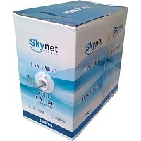 Купить Кабель для компьютерных сетей Skynet UTP4-CAT5e (24 AWG) Light, медный, внутренний, серый, 305 м в Туле