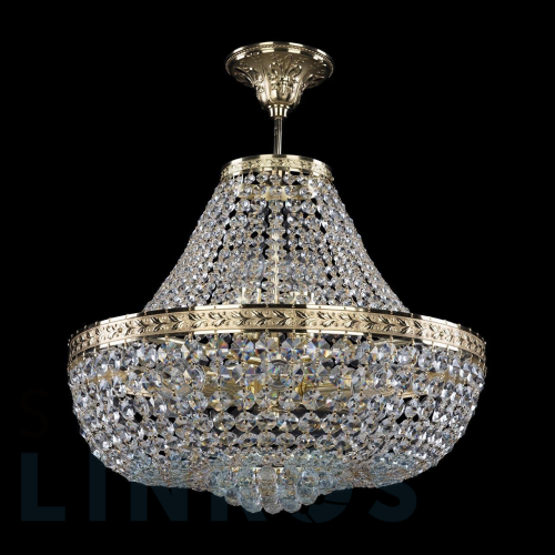 Купить Потолочная люстра Bohemia Ivele 19281/H1/45IV G за 45 758 руб. в Туле Купить с доставкой Потолочная люстра Bohemia Ivele 19281/H1/45IV G в Туле