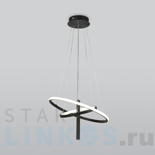 Купить Подвесной светодиодный светильник Eurosvet Stroke 90270/1 черный за 17 900 руб. в Туле Купить с доставкой Подвесной светодиодный светильник Eurosvet Stroke 90270/1 черный в Туле