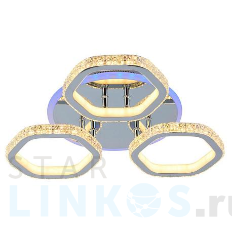 Купить Потолочная светодиодная люстра Profit Light 8046/3 CHR за 5 253 руб. в Туле фото 2 Купить с доставкой Потолочная светодиодная люстра Profit Light 8046/3 CHR в Туле фото 2