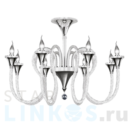 Купить с доставкой Потолочная люстра Osgona Serpente 703084 в Туле