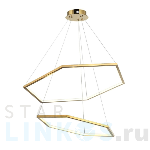 Купить Подвесная светодиодная люстра Gerhort G51242/2GD за 24 200 руб. в Туле Купить с доставкой Подвесная светодиодная люстра Gerhort G51242/2GD в Туле