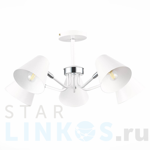 Купить Потолочная люстра Evoluce Lere SLE106702-05 за 6 340 руб. в Туле Купить с доставкой Потолочная люстра Evoluce Lere SLE106702-05 в Туле