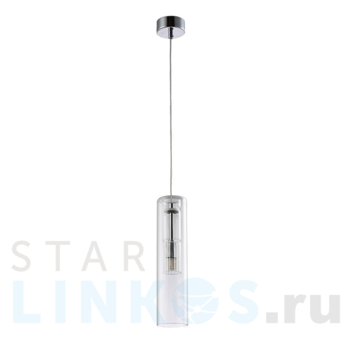 Купить Подвесной светильник Crystal Lux Beleza SP1 F Chrome за 6 900 руб. в Туле Купить с доставкой Подвесной светильник Crystal Lux Beleza SP1 F Chrome в Туле