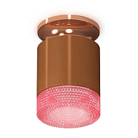 Купить Комплект накладного светильника Ambrella light Techno Spot XS7404142 SCF/PPG/PI кофе песок/золото розовое полированное/розовый (N7930, C7404, N7193) в Туле
