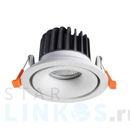 Купить Встраиваемый светодиодный светильник Crystal Lux CLT 005C108 WH за 1 380 руб. в Туле фото 2 Купить с доставкой Встраиваемый светодиодный светильник Crystal Lux CLT 005C108 WH в Туле фото 2