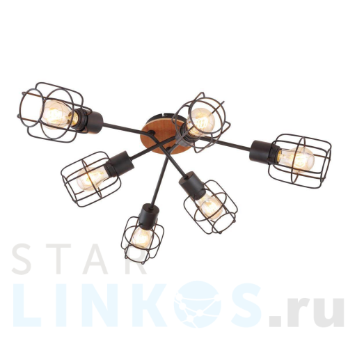 Купить Потолочная люстра Globo Willa 54037-6D за 26 990 руб. в Туле Купить с доставкой Потолочная люстра Globo Willa 54037-6D в Туле