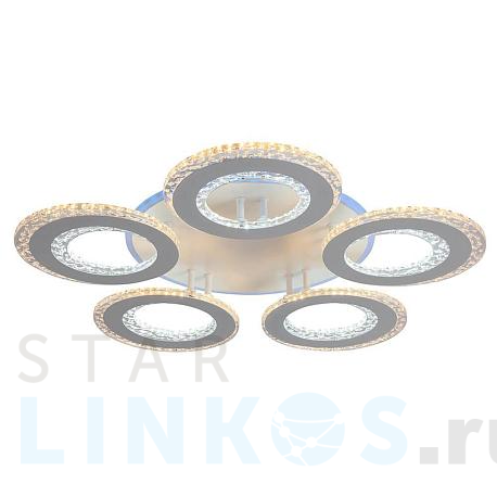 Купить Потолочная светодиодная люстра Profit Light 8043/5 WHT за 5 015 руб. в Туле фото 2 Купить с доставкой Потолочная светодиодная люстра Profit Light 8043/5 WHT в Туле фото 2